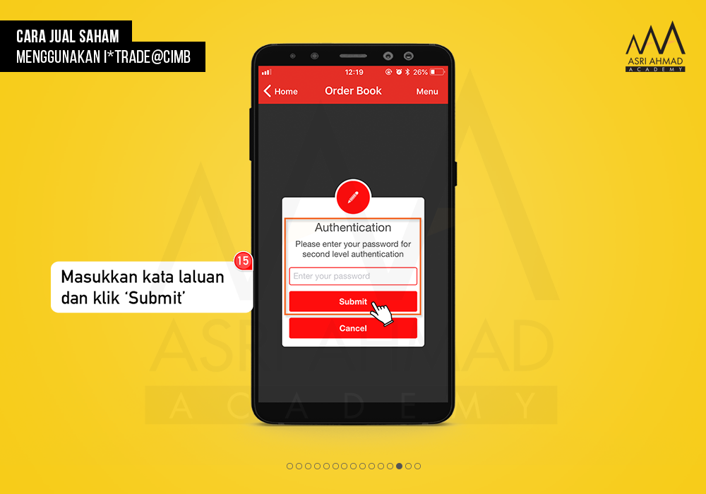 Tutorial Bergambar Cara Jual Saham Guna Aplikasi i*Trade ...